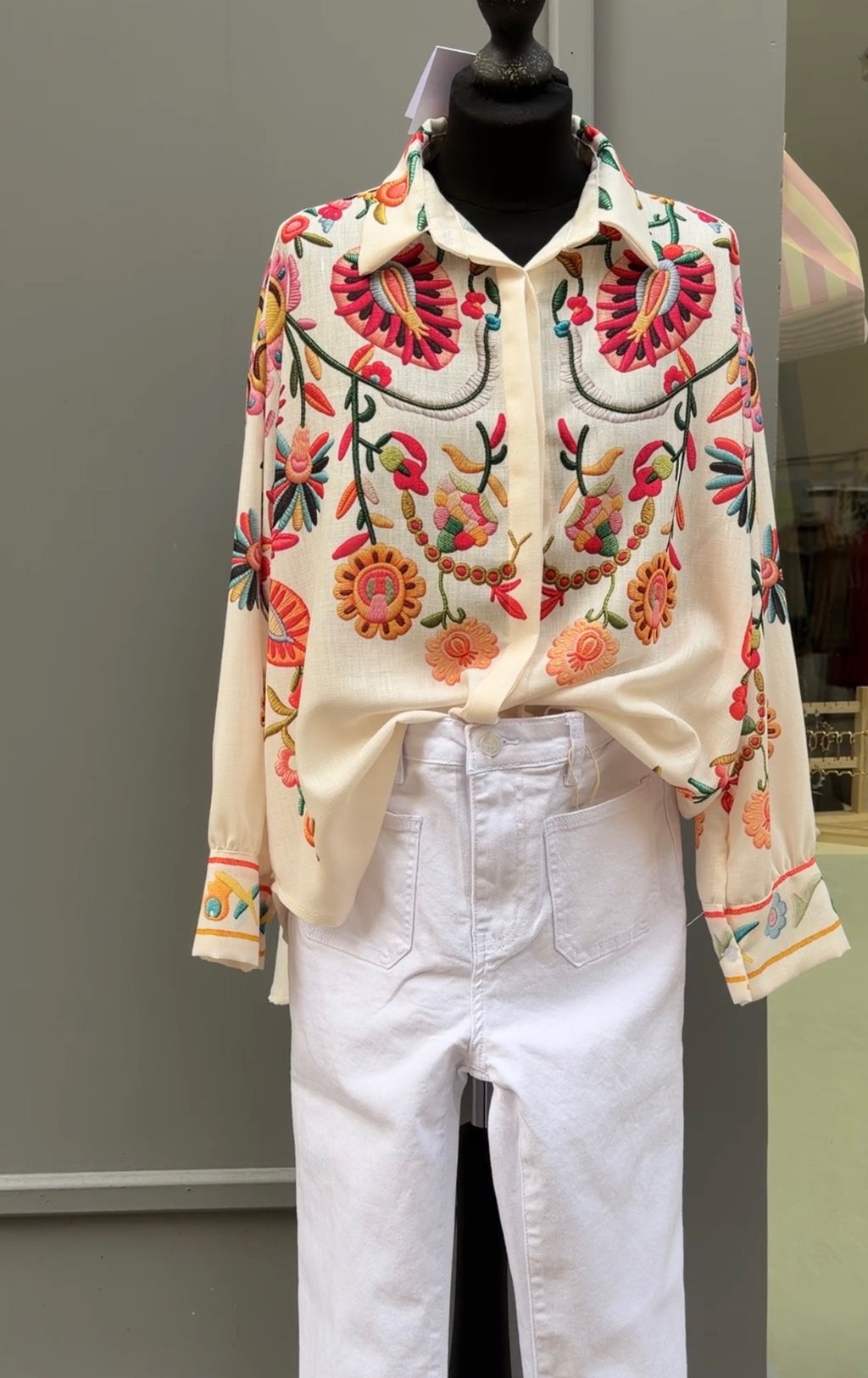 Chemise Fleur