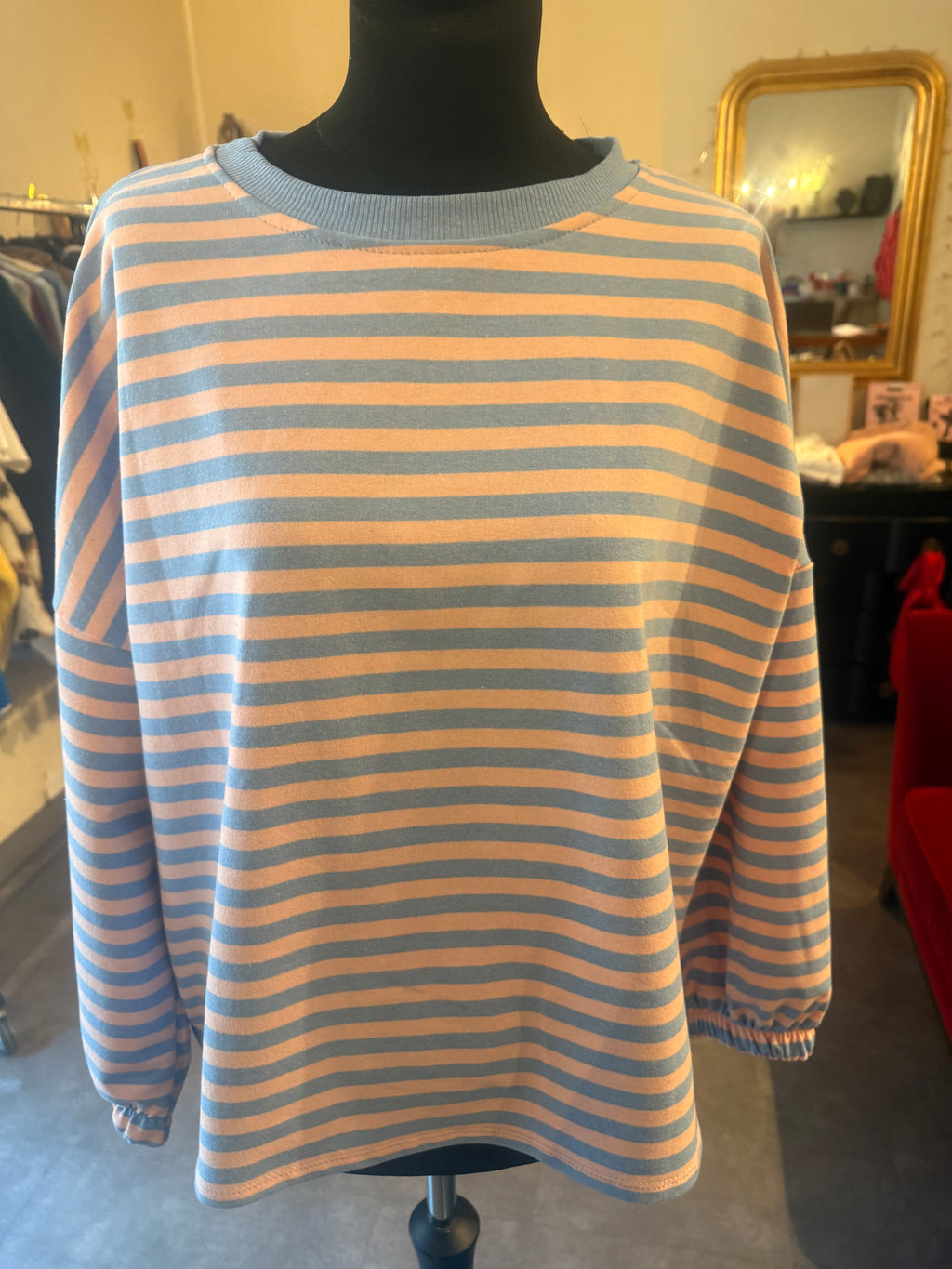 Pull rayée