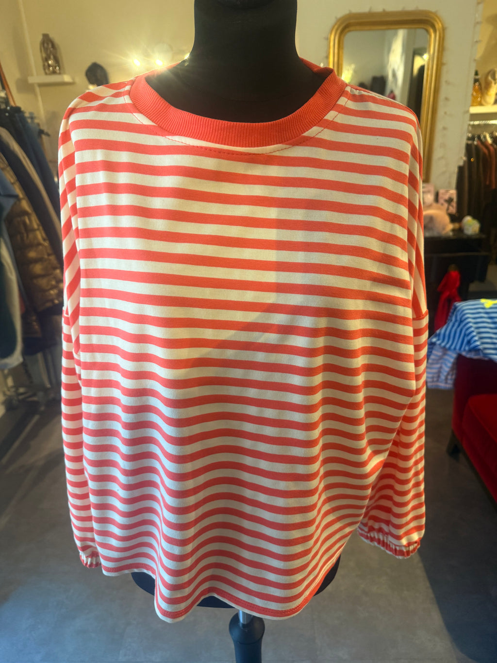 Pull rayée