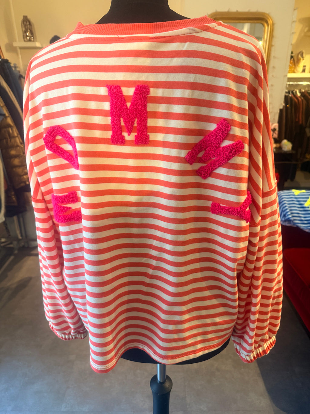 Pull rayée